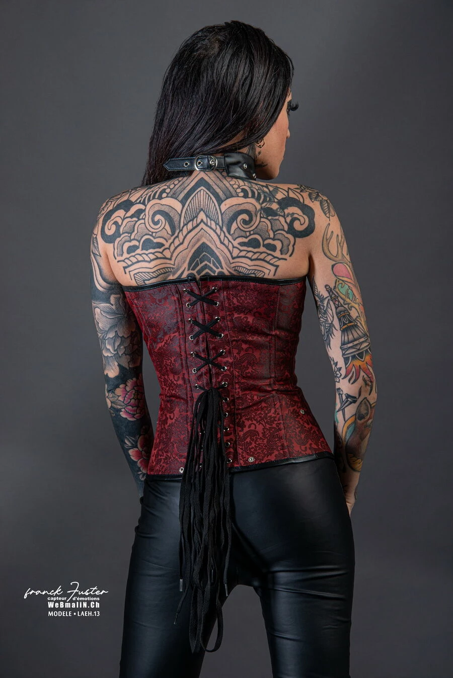 Corset Rouge 'dominatrix' – Image 2