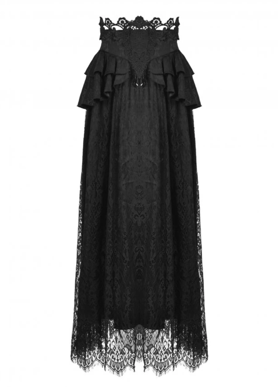 Longue Jupe Empire DARK IN LOVE 'Amalberta' – Image 2