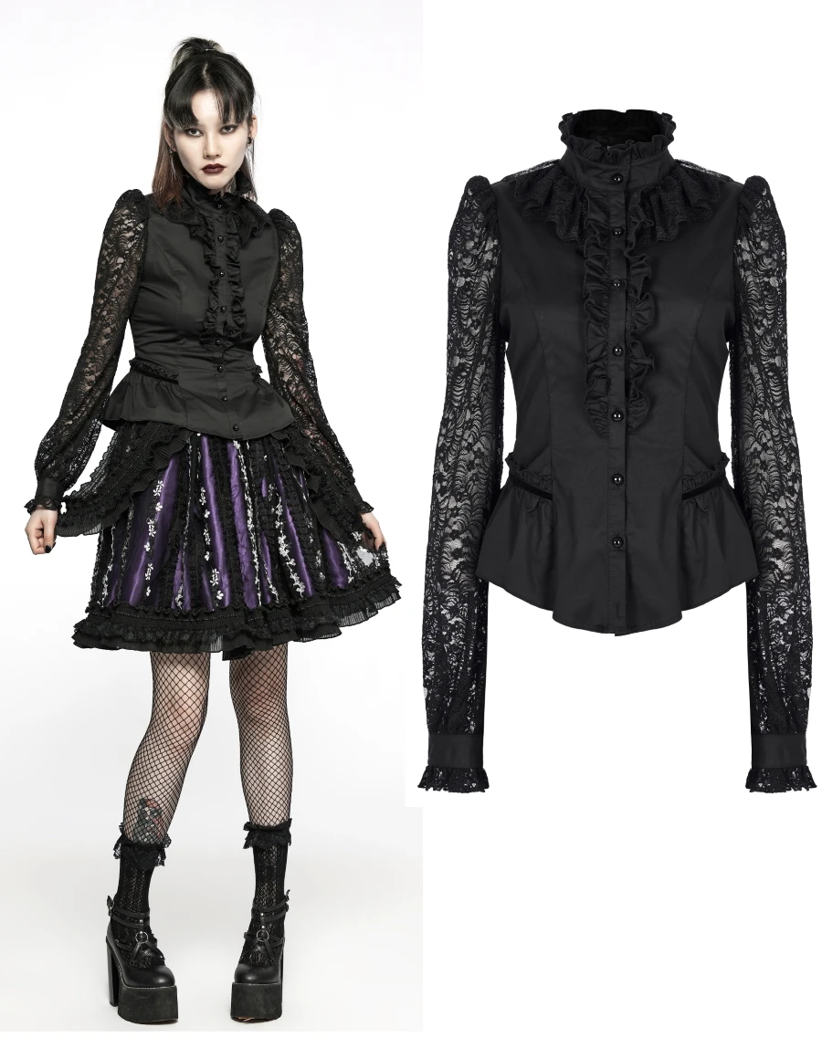 Chemisier PUNK RAVE 'Queen Of Darkness'