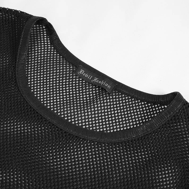 Débardeur Homme En Résille DEVIL FASHION – Image 5