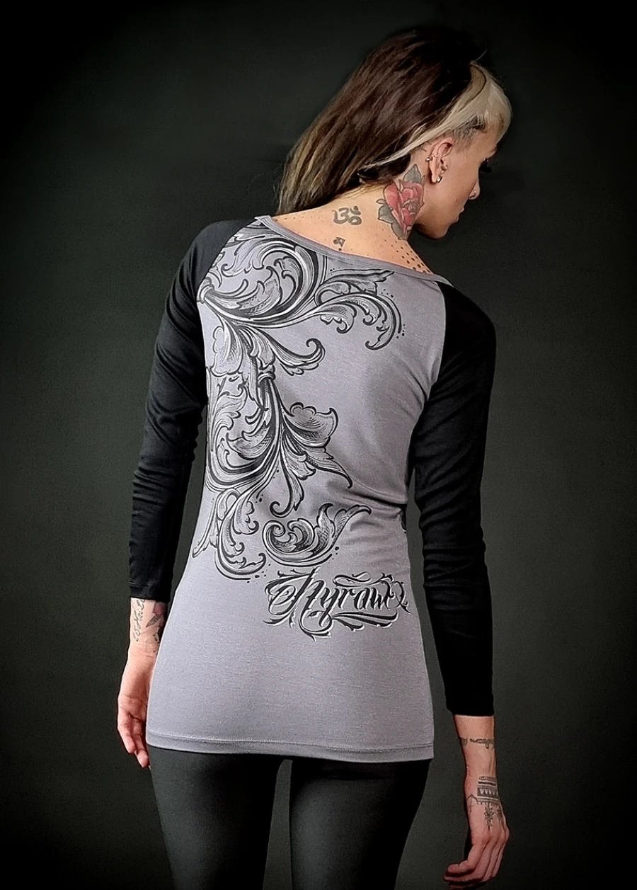 T-shirt Manches Longues HYRAW 'hurt' – Image 2