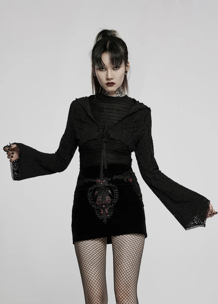 Gilet Capuche PUNK RAVE 'Melera' – Image 2