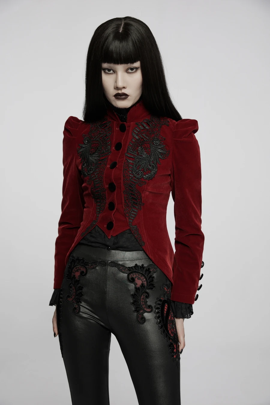 Veste PUNK RAVE 'red Palace' – Image 4