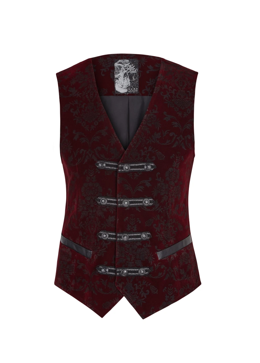 Gilet Gothique Sans Manches PUNK RAVE