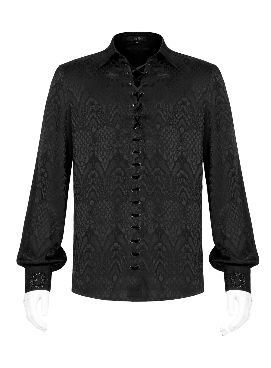 Chemise PUNK RAVE 'ebrimud Black' – Image 3