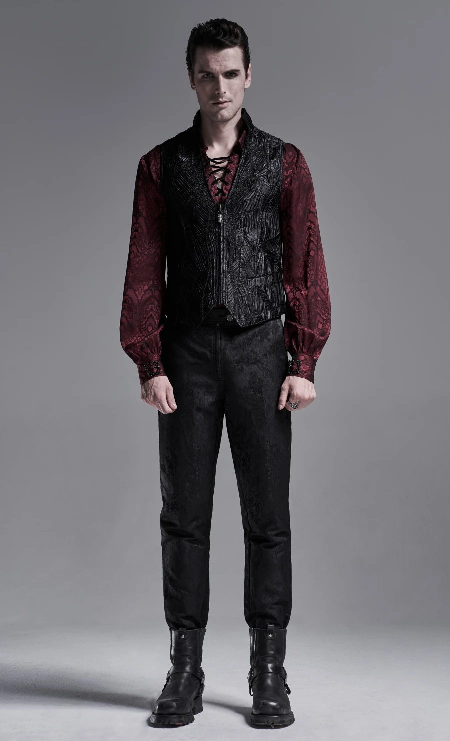 Gilet Gothique PUNK RAVE 'markara' – Image 3