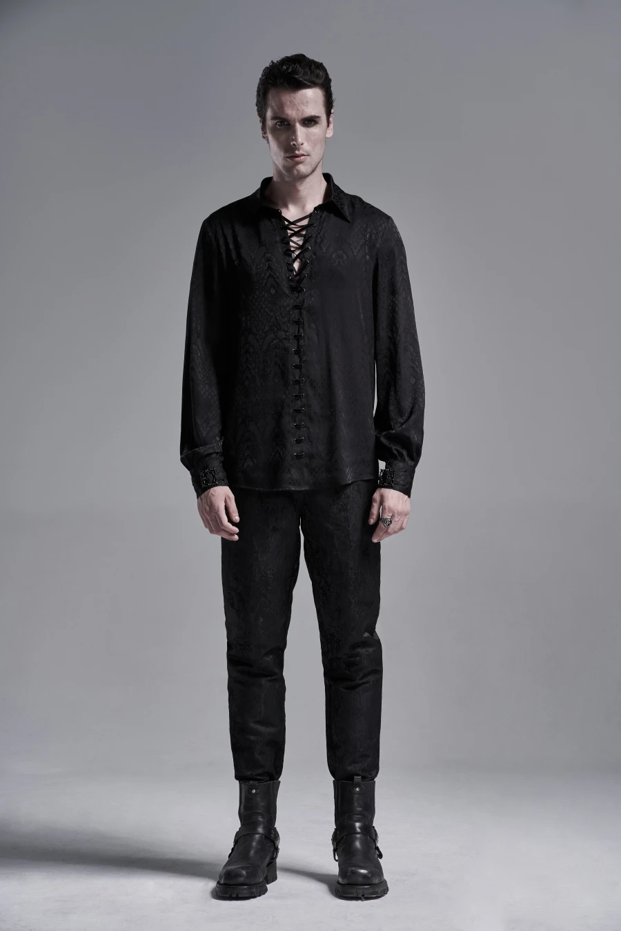 Chemise PUNK RAVE 'ebrimud Black' – Image 5