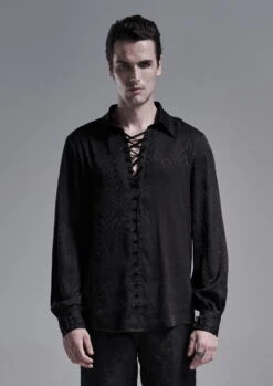 Chemise PUNK RAVE 'ebrimud Black'