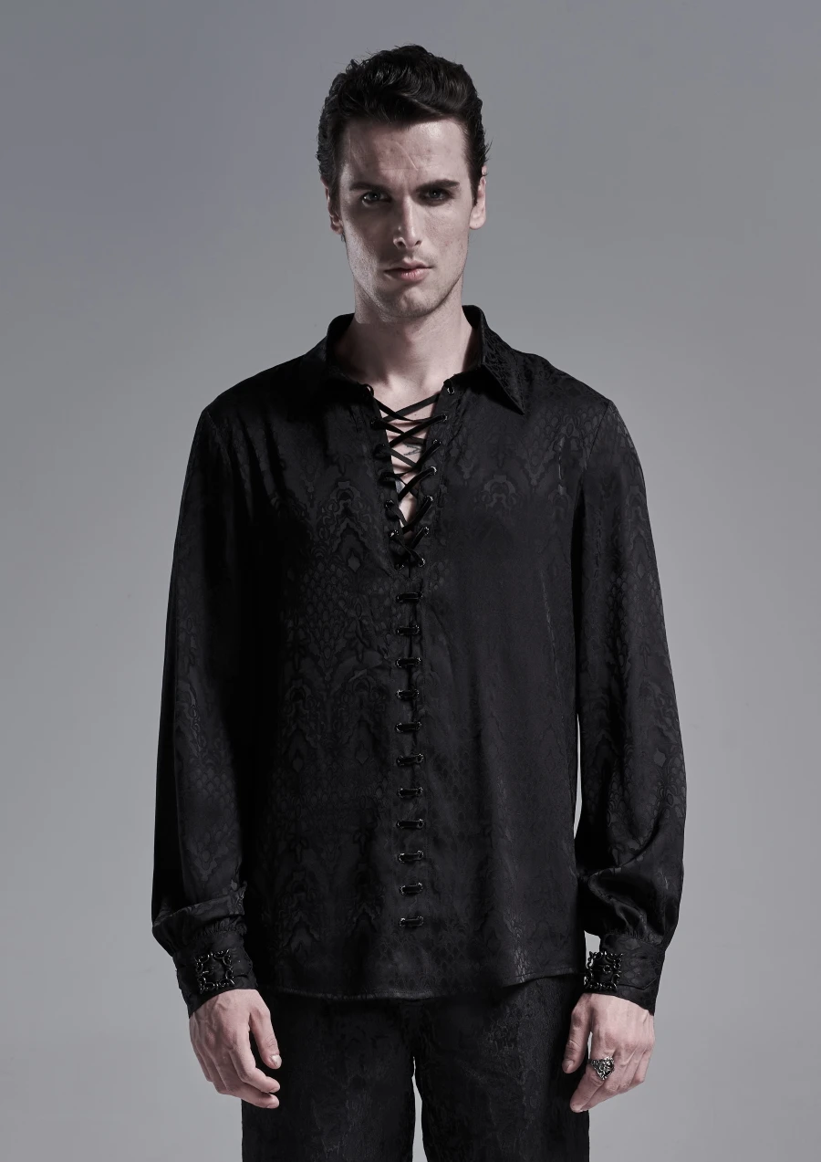 Chemise PUNK RAVE 'ebrimud Black'