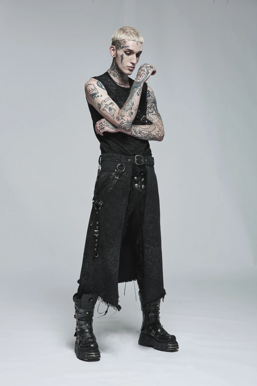 Surjupe Homme PUNK RAVE 'Goth Stylish'