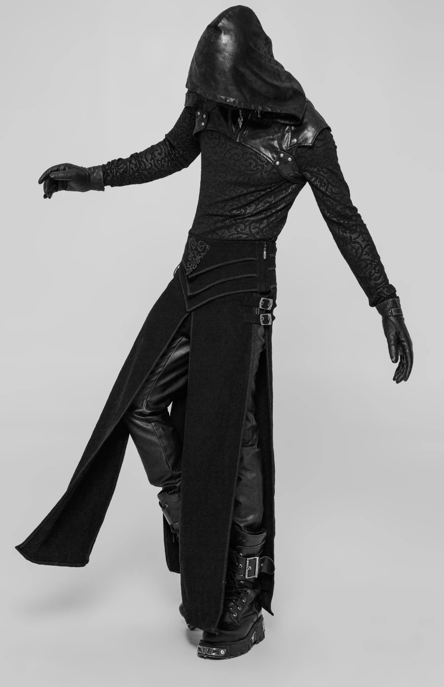 Surjupe Gothique Homme PUNK RAVE – Image 4