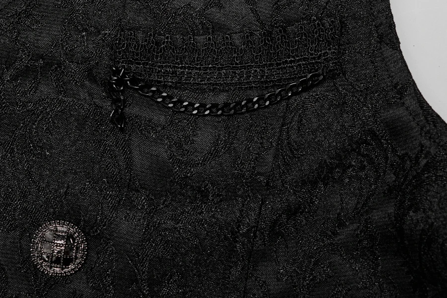 Gilet Brocarde Sans Manches PUNK RAVE – Image 5