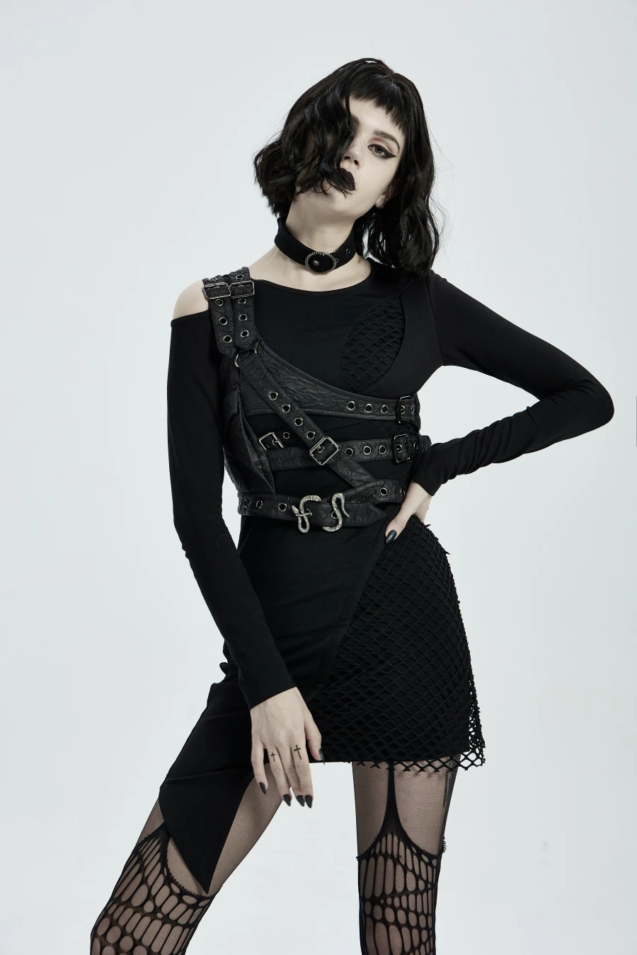 Harnais Tissu PUNK RAVE 'naja' – Image 4