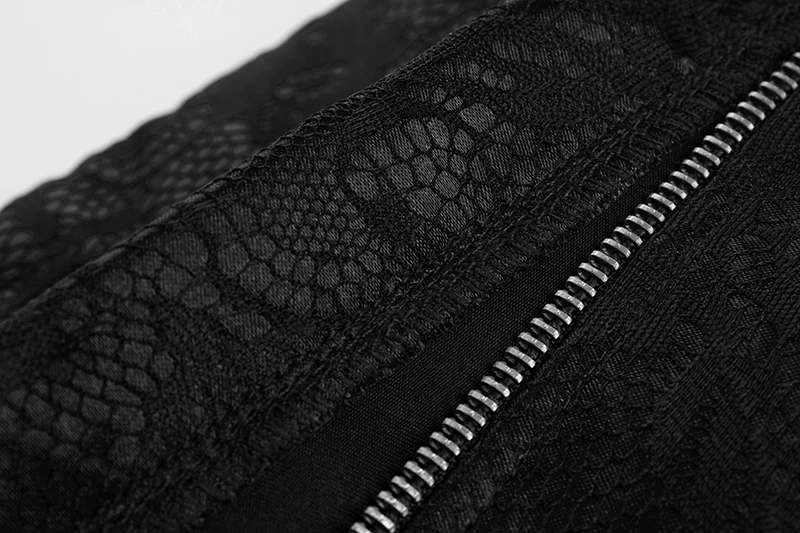 Serre-taille Gothique Noir – Image 3