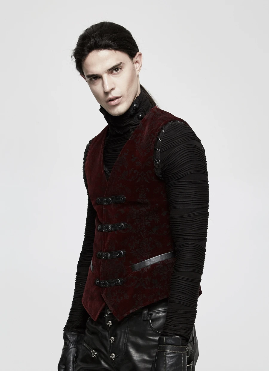 Gilet Gothique Sans Manches PUNK RAVE – Image 4