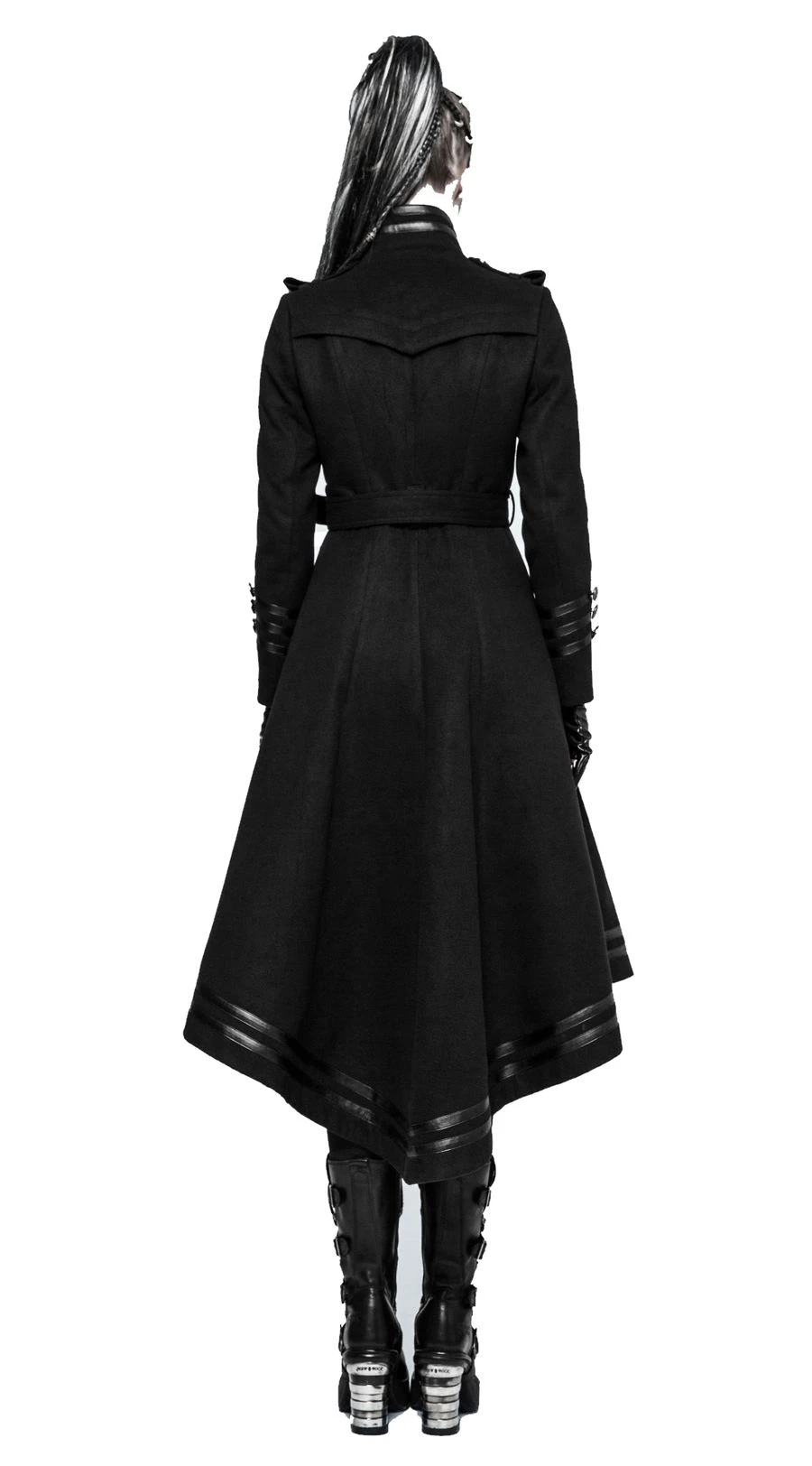 Manteau Femme PUNK RAVE 'miss Sergent' – Image 3