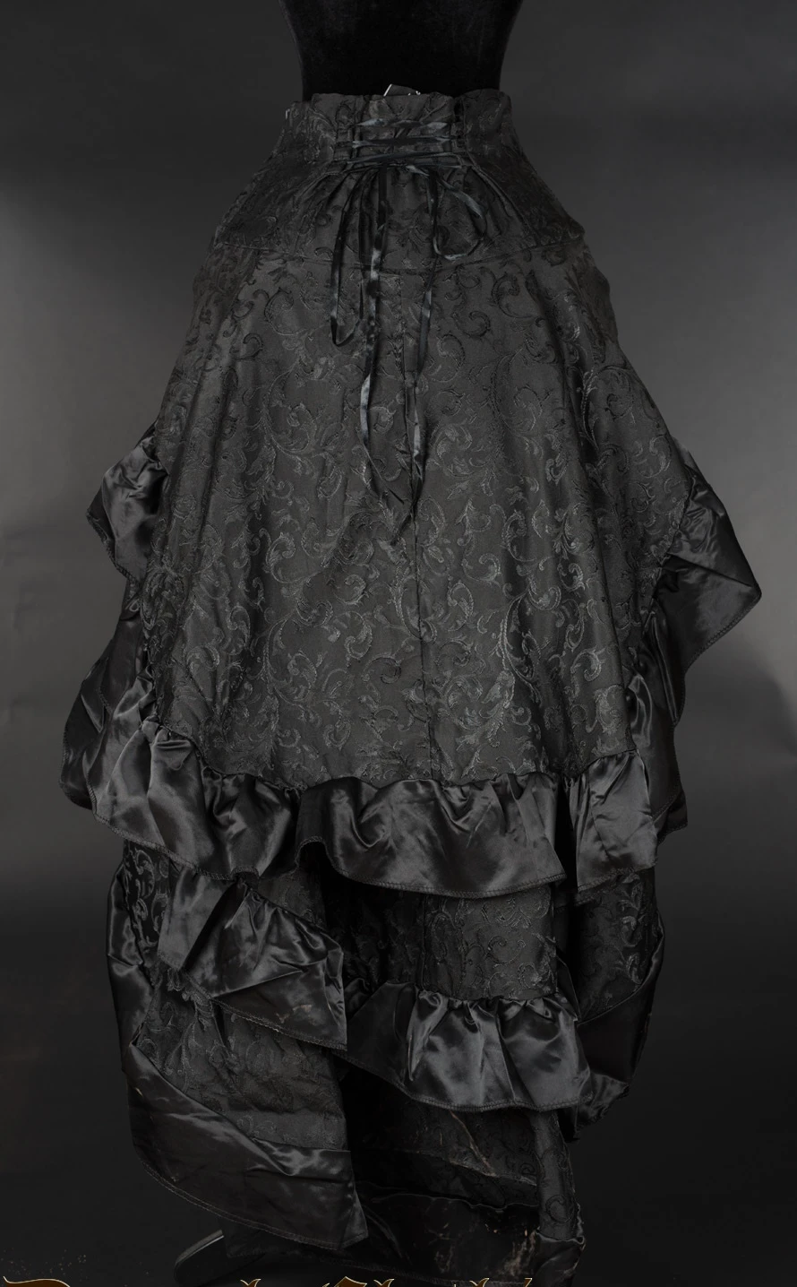 Longue Jupe Gothique à Volants – Image 4