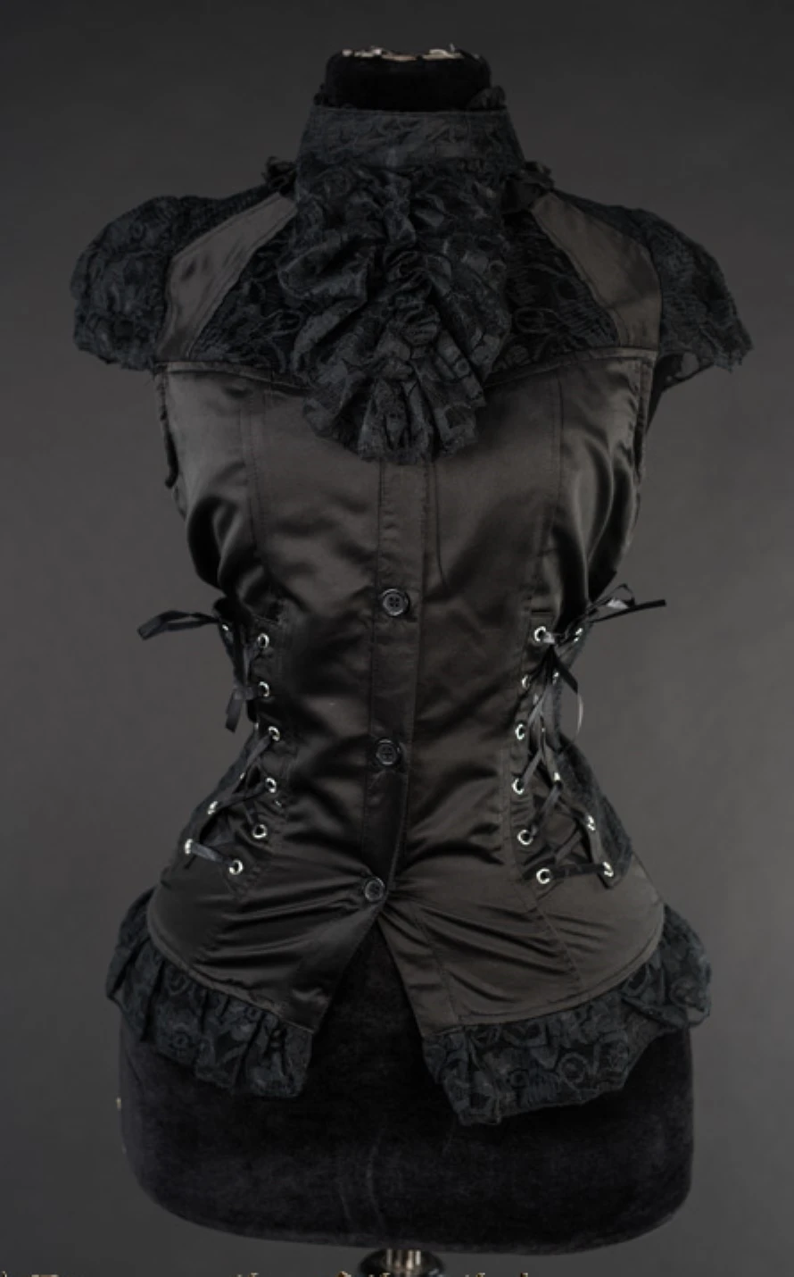 Chemisier Gothique Manches Courtes – Image 2