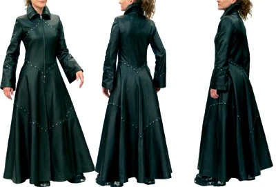 Manteau Gothique Cuir NEW ROCK – Image 2