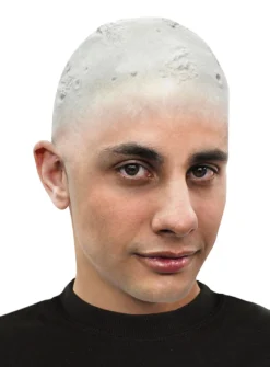Calvitie De Zombie En Latex Non Maquillée