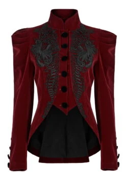 Veste PUNK RAVE 'red Palace'