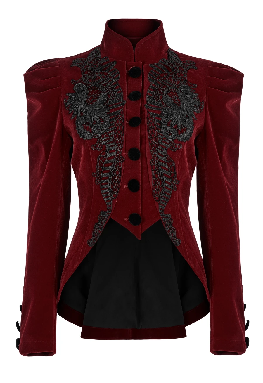 Veste PUNK RAVE 'red Palace'