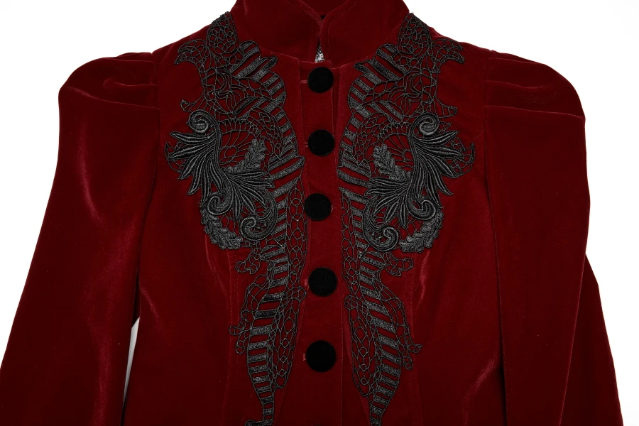 Veste PUNK RAVE 'red Palace' – Image 3