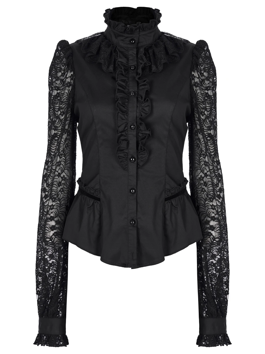 Chemisier PUNK RAVE 'Queen Of Darkness' – Image 2