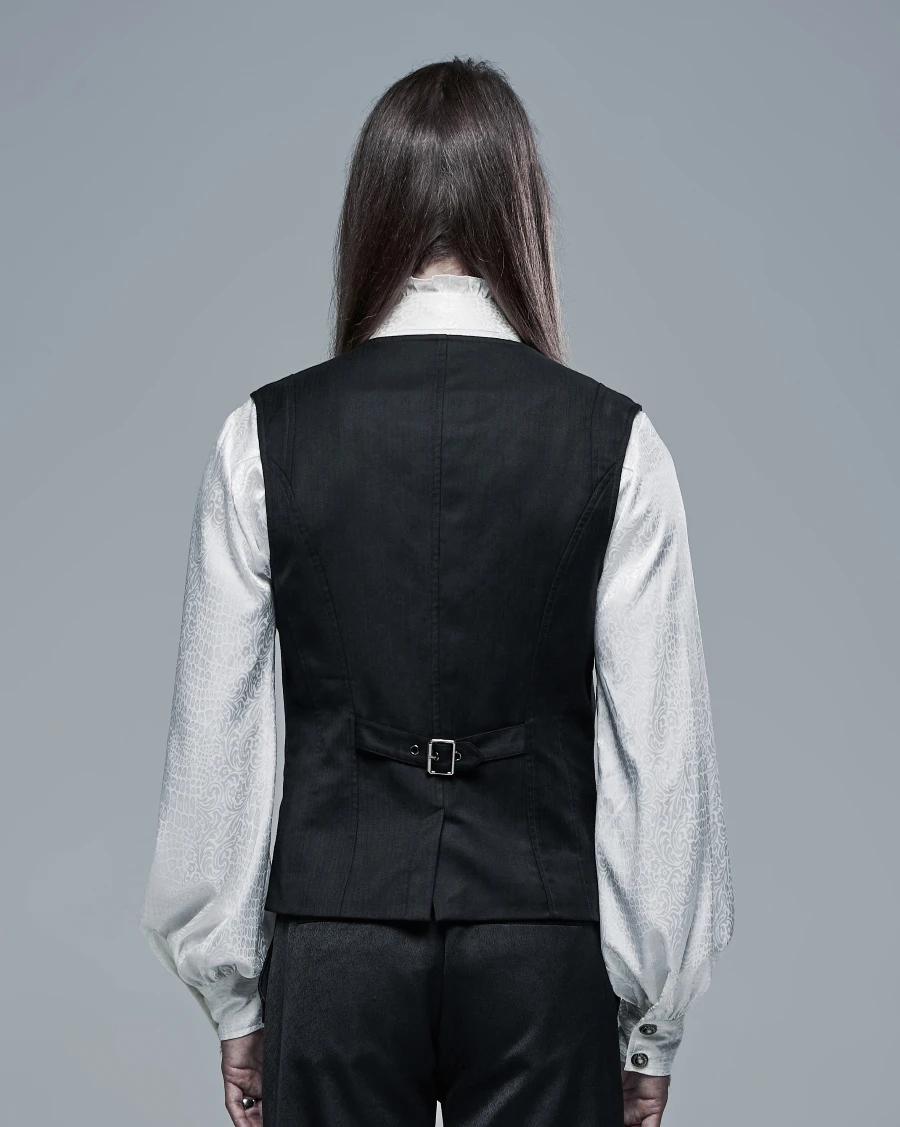 Gilet Sans Manches PUNK RAVE 'baron Noir' – Image 2