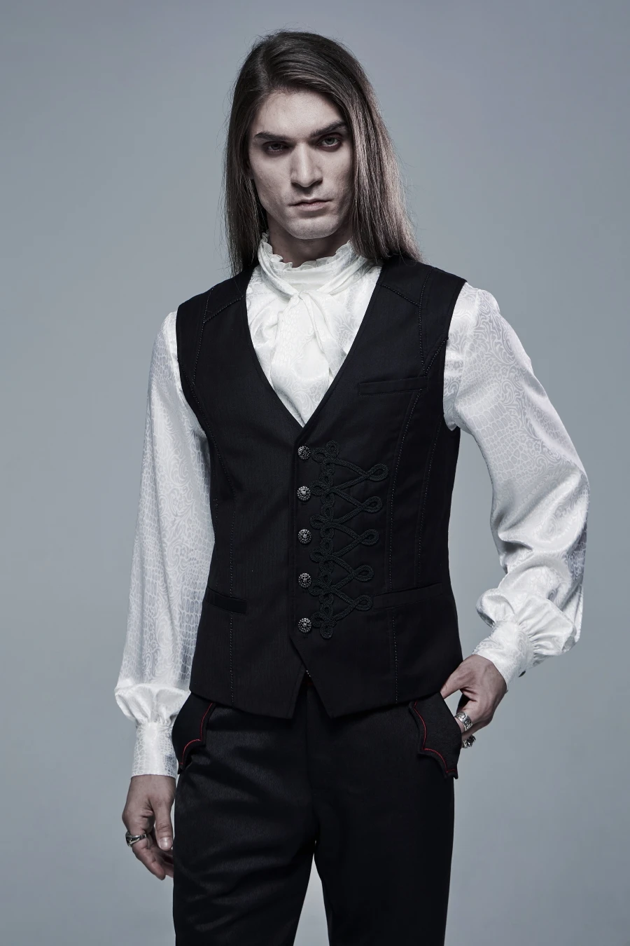 Gilet Sans Manches PUNK RAVE 'baron Noir'