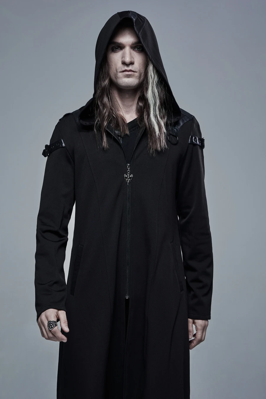 Longue Veste PUNK RAVE 'shadow Chaplain' – Image 6