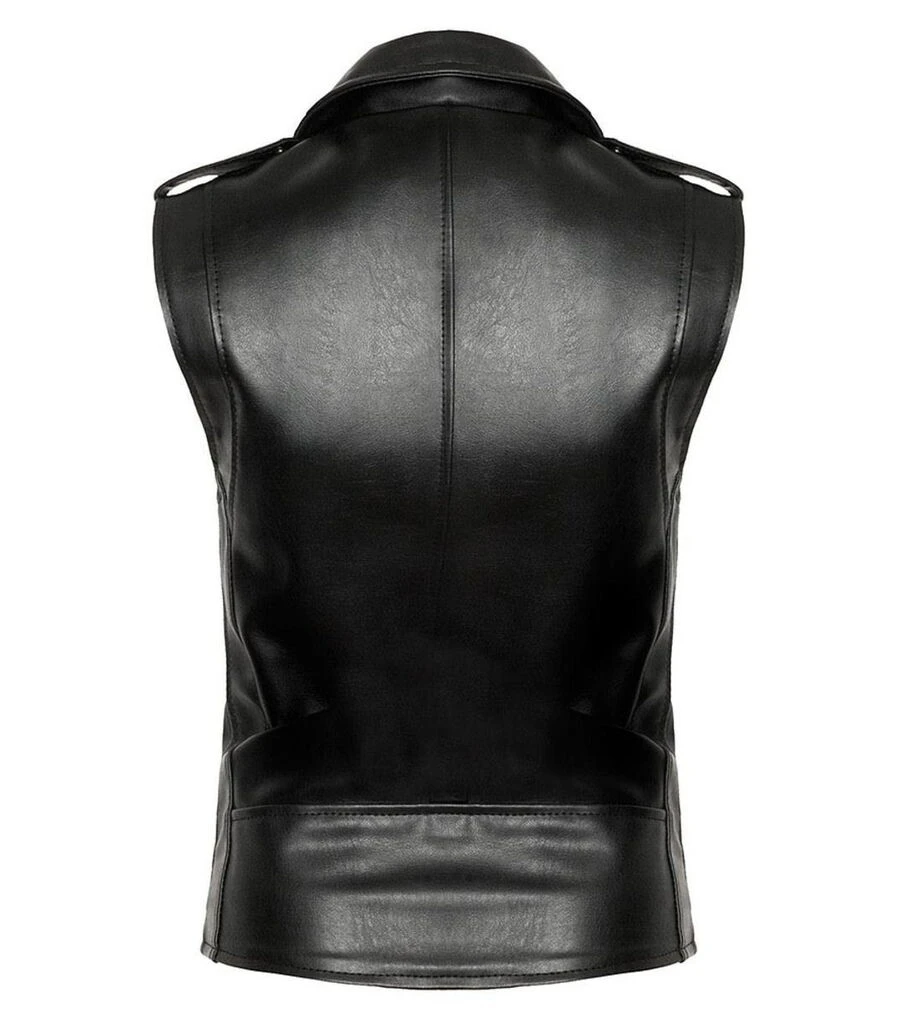 Perfecto Sans Manches KILLSTAR En Cuir Vegan – Image 2