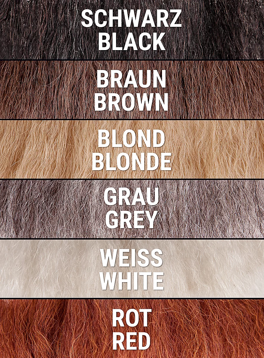 Cowboy Moustache Professionnelle En Poils Véritables – Image 2