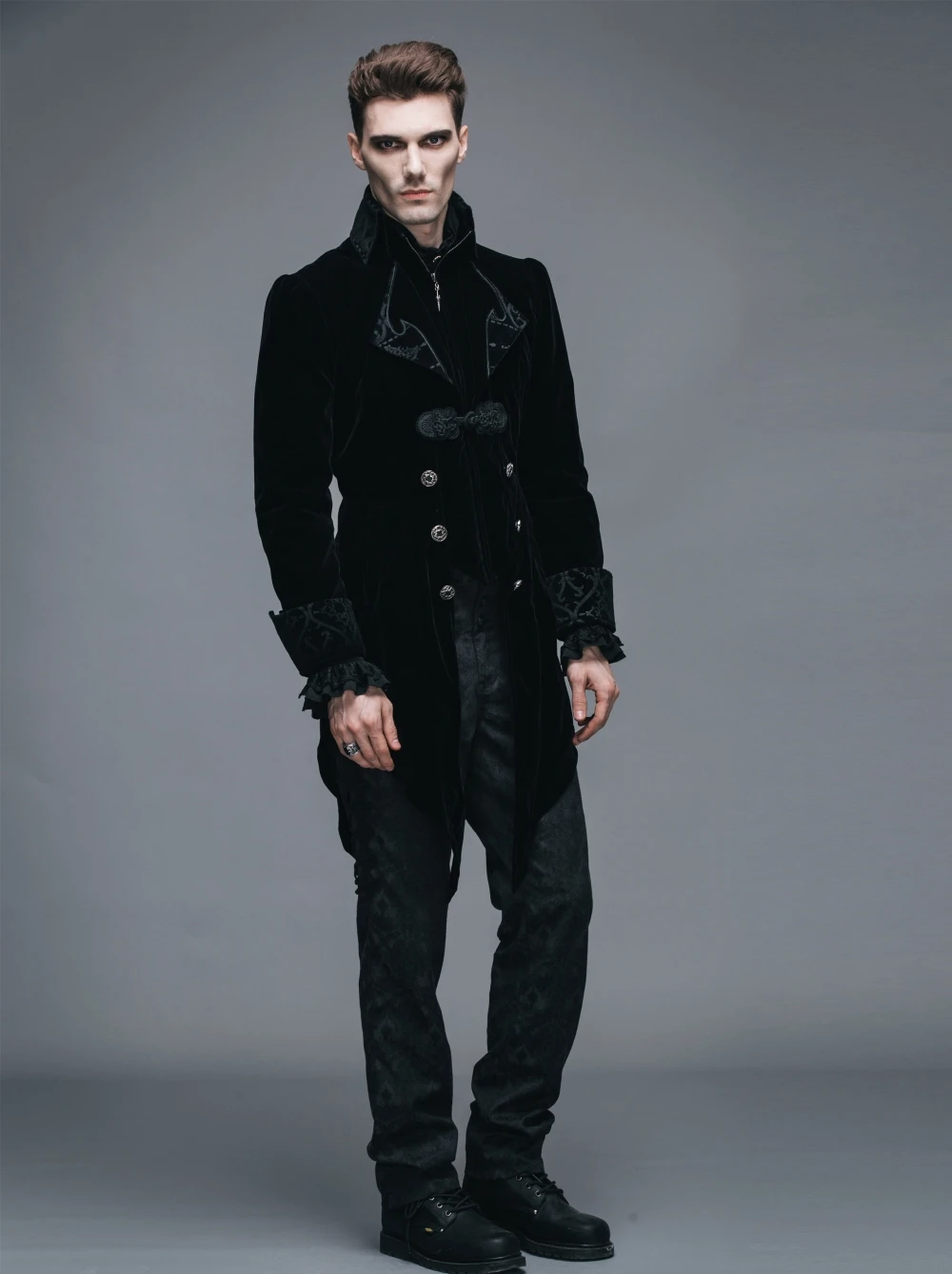 Veste Gothique Vampire Homme DEVIL FASHION – Image 4