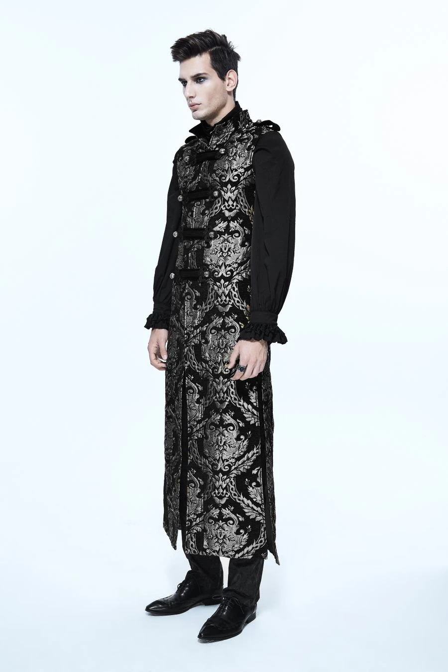 Longue Veste Gothique Victorienne DEVIL FASHION – Image 3