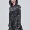 Veste Gothique Grise DEVIL FASHION 'Melphite'