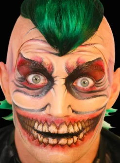 Décalcomanie énorme Bouche Cauchemardesque