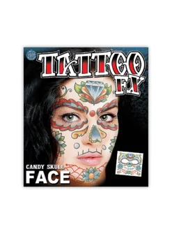 Décalcomanie Visage De Calavera