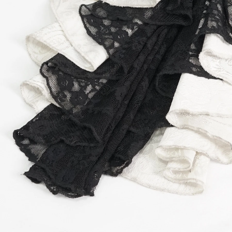 Jabot De Chemise Blanc DEVIL FASHION – Image 3