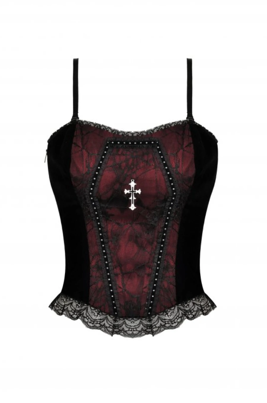 Top DARK IN LOVE 'goth Cross' – Image 3