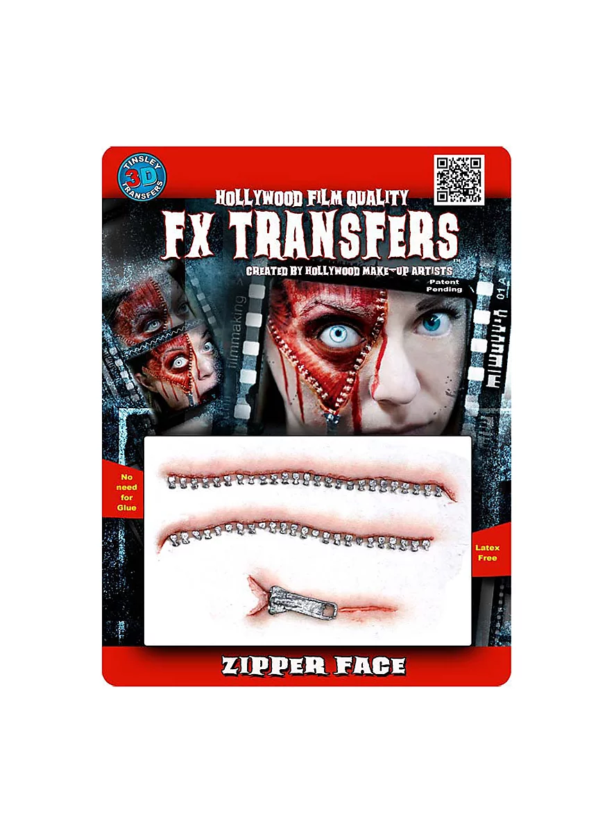 Fermeture éclair 3D FX Transfers