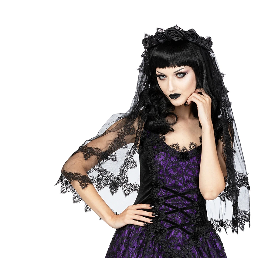 Voile Gothique SINISTER En Tulle – Image 4