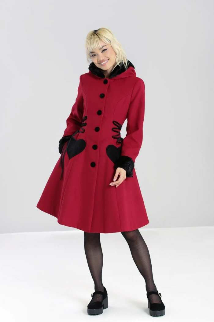 Manteau Lolita HELL BUNNY 'scarlet' – Image 5