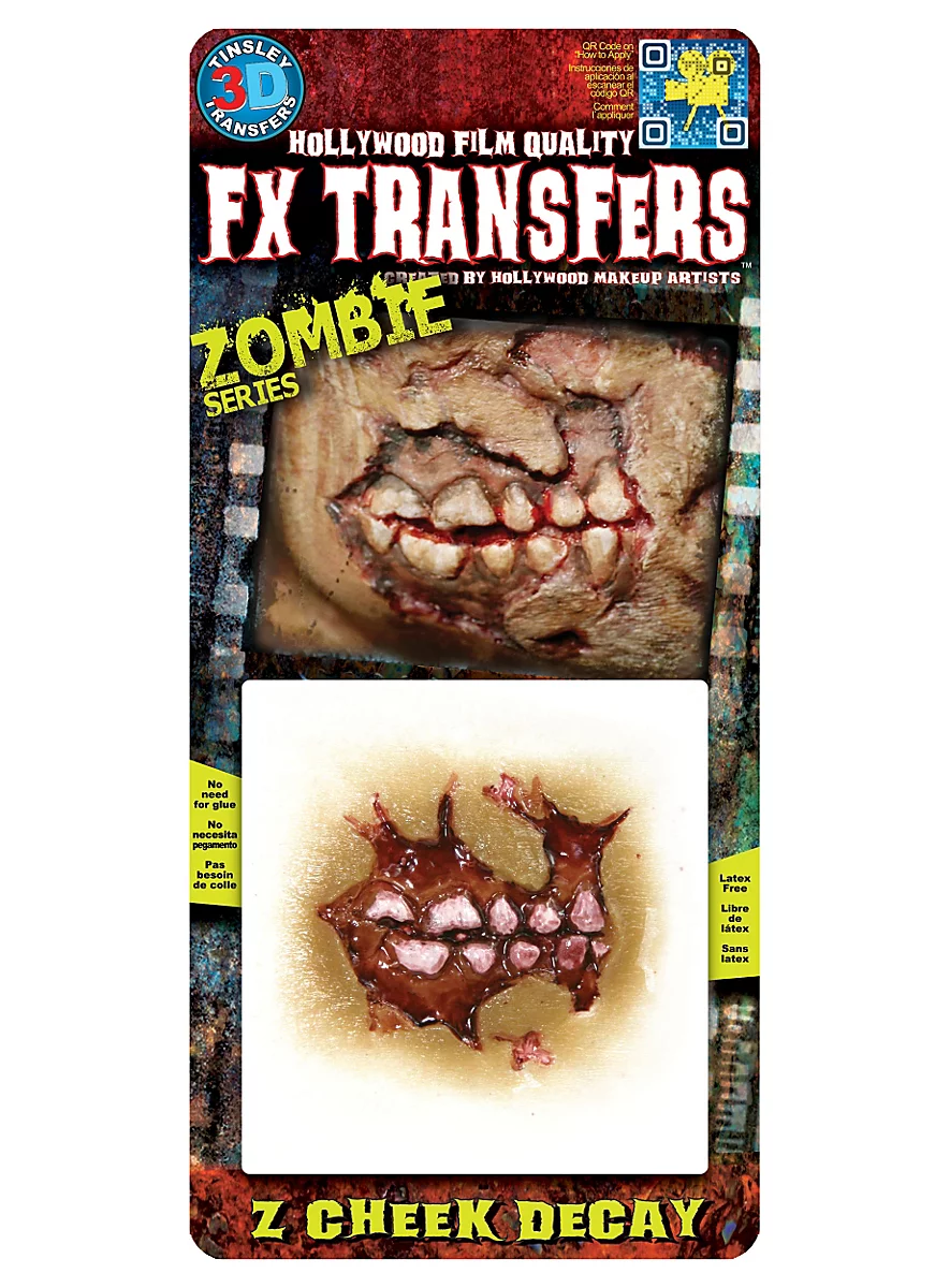 Joue De Zombie 3D FX Transfers