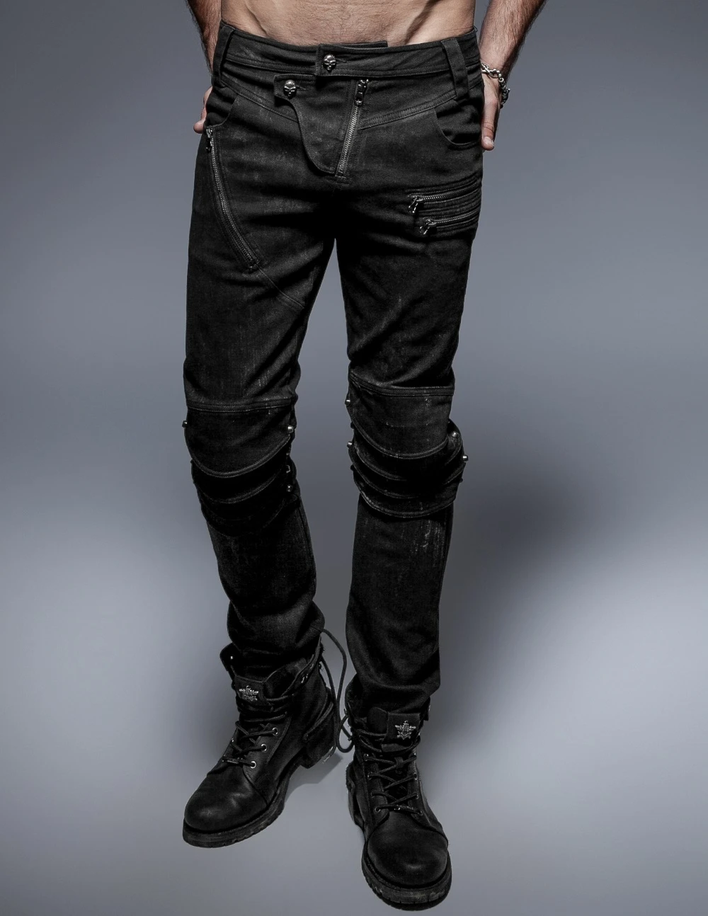 Pantalon Goth Rock Homme PUNK RAVE