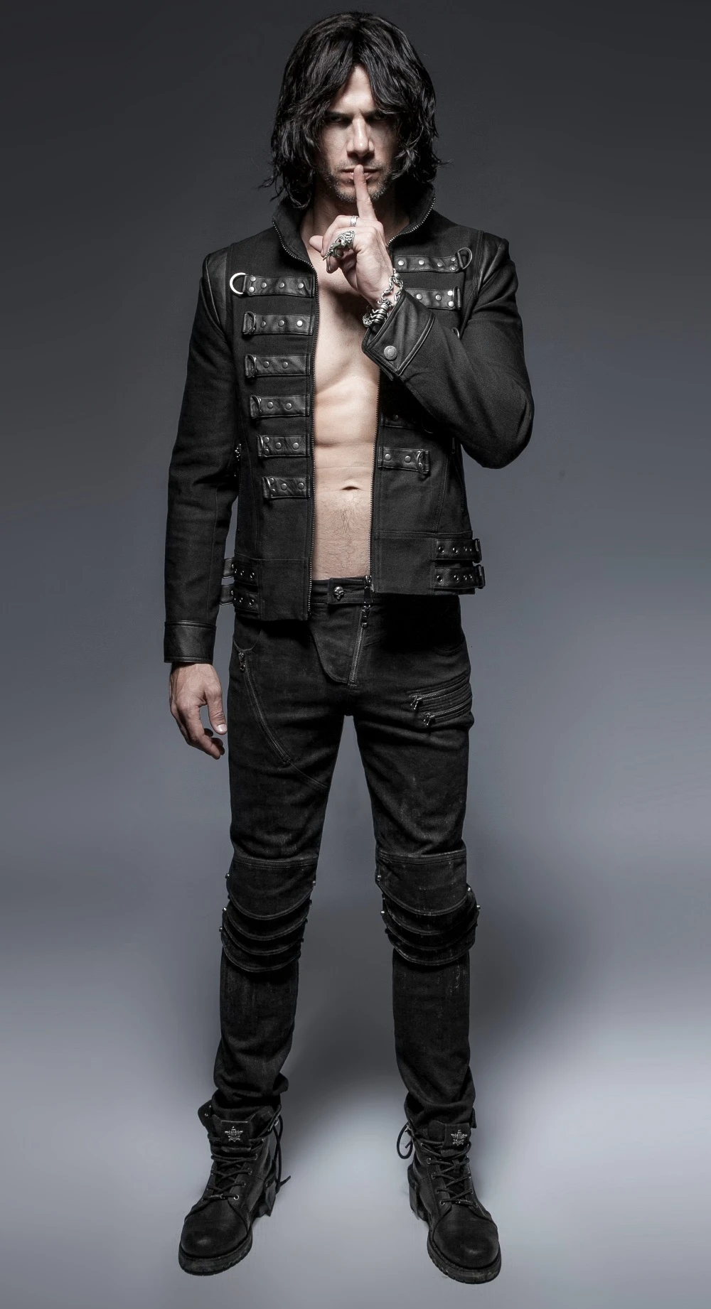 Pantalon Goth Rock Homme PUNK RAVE – Image 4