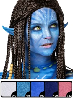 Kit De Maquillage Guerrier Tribal Bleu