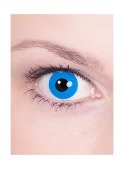 Lentille De Contact Correctrice Bleue