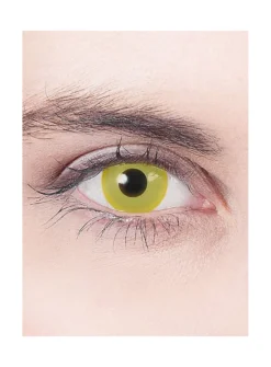 Lentille De Contact Correctrice Jaune