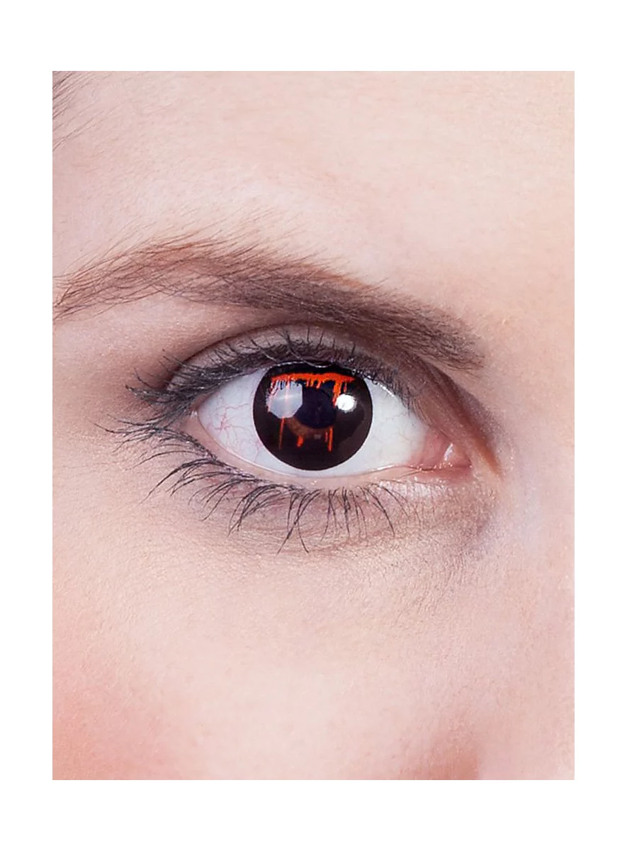 Lentilles De Contact Œil Sanglant Noir
